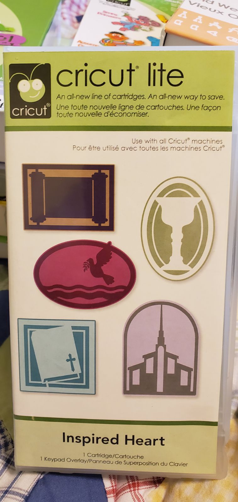 Cricut cartridge Inspired Heart UNLINKED