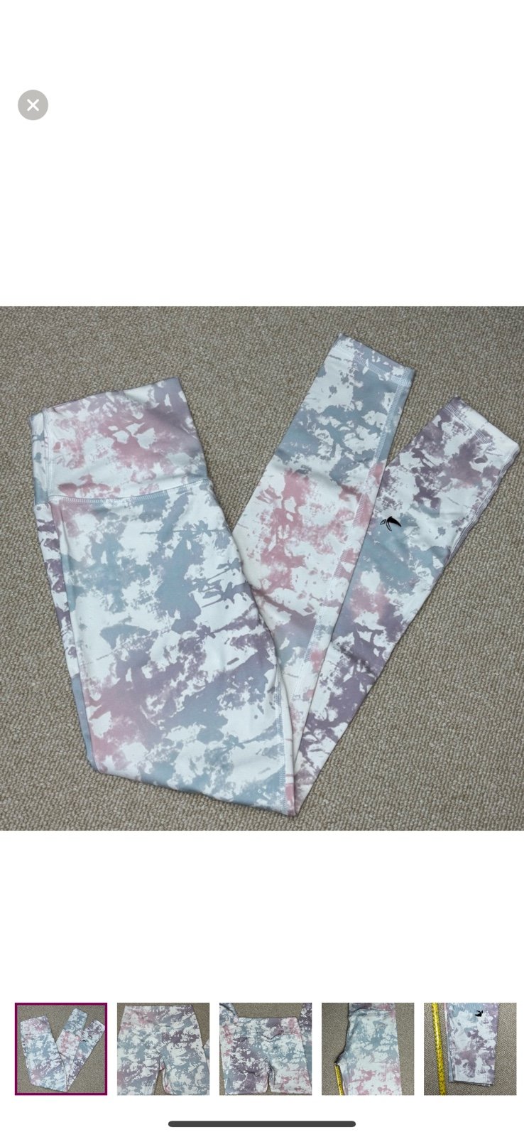 Glyder Sultry Leggings in Candy Tie Dye, Size S
