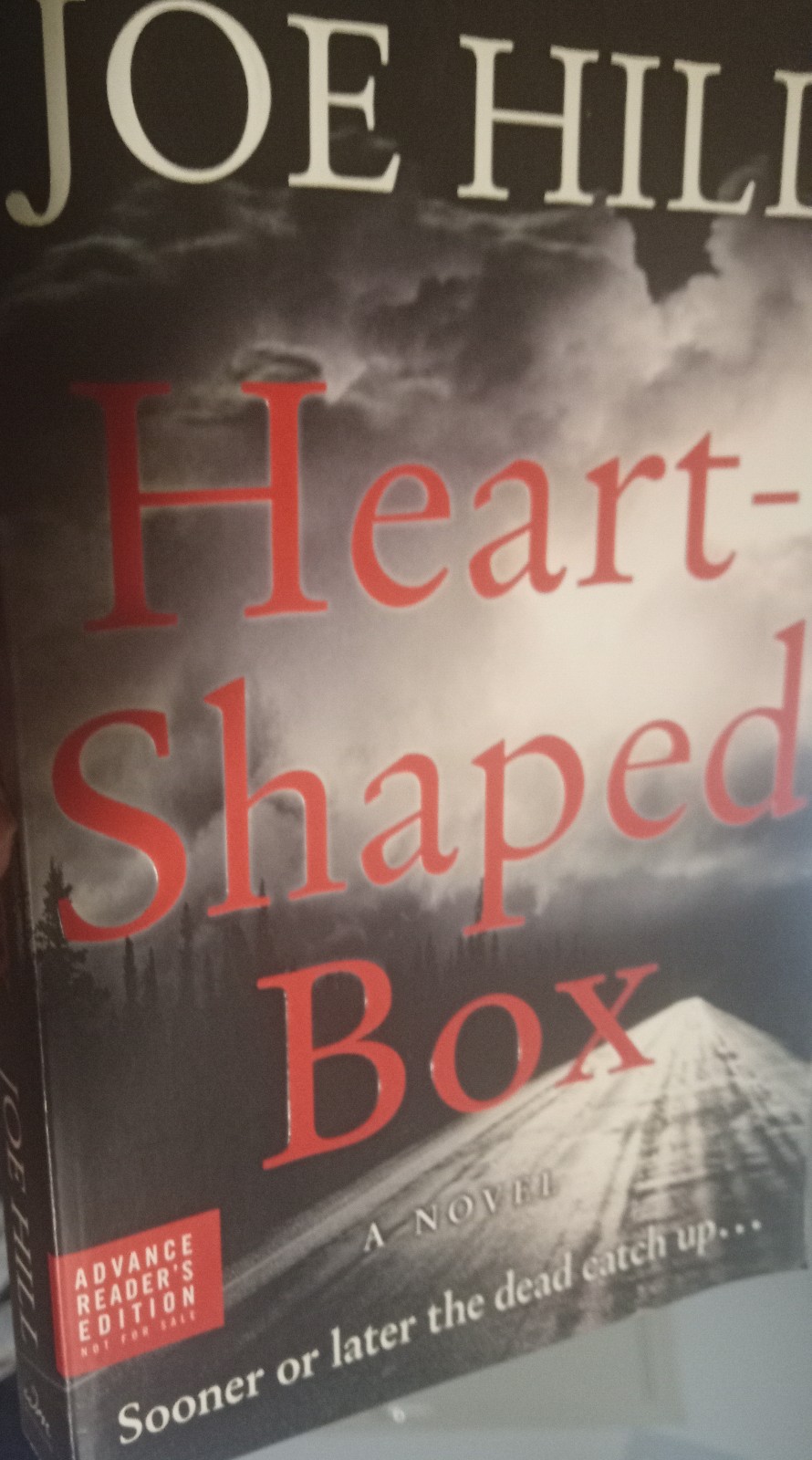 Heart Shaped Box Joe Hill ARC Advanced Readers Copy Horror