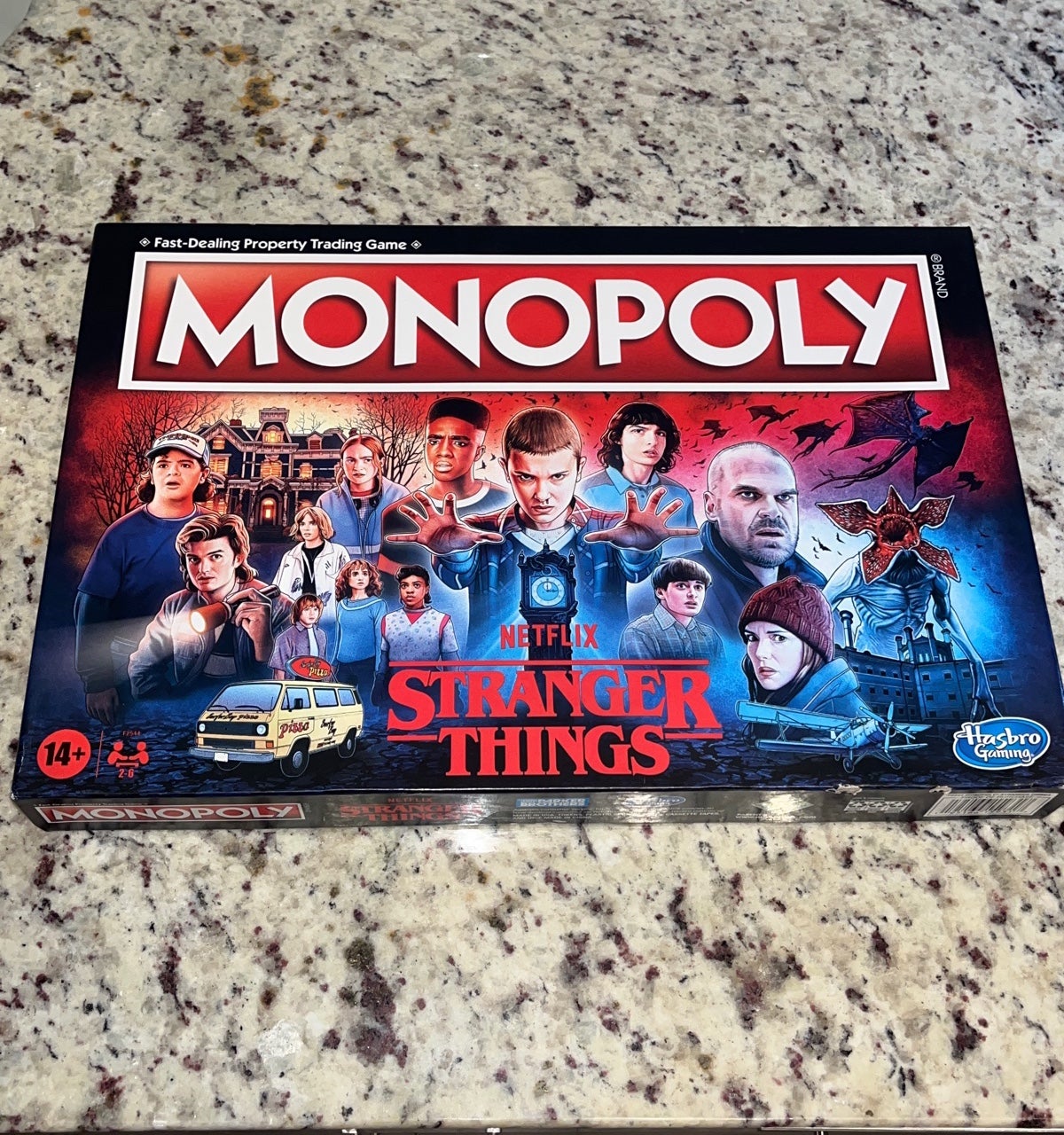 New Stranger Things Monopoly Tou box board game