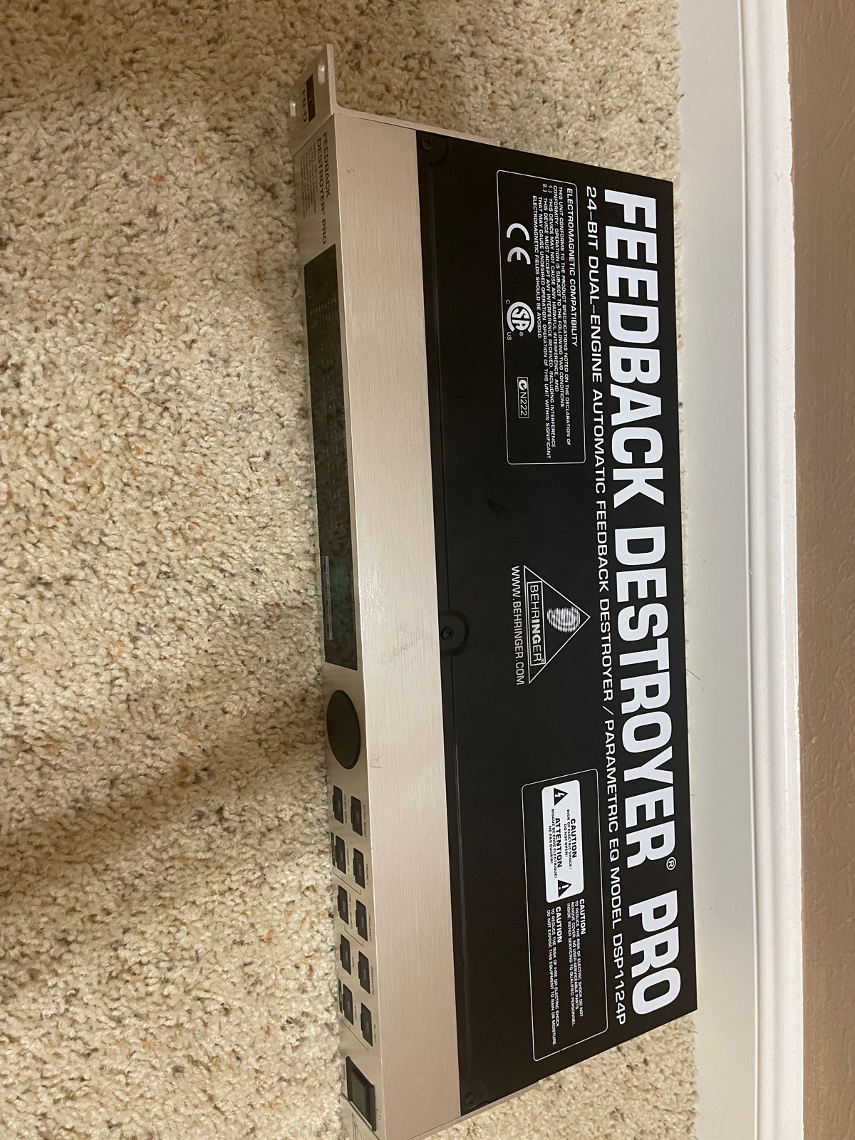 Behringer online Feedback Destroyer