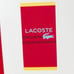 NWT LACOSTE CROC LOGO BEACH RED TOWEL 100% COTTON 36” x 72”