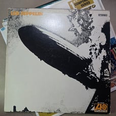 Led Zeppelin 1. Orange label