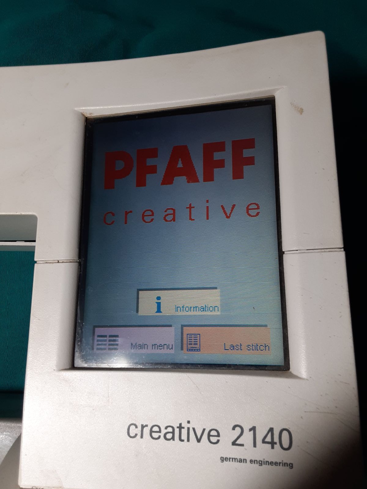 2140 pfaff front cover complete