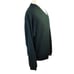 Peru Unlimited Men's V Neck Sweater Baby Alpaca Wool Size Large Forest Green