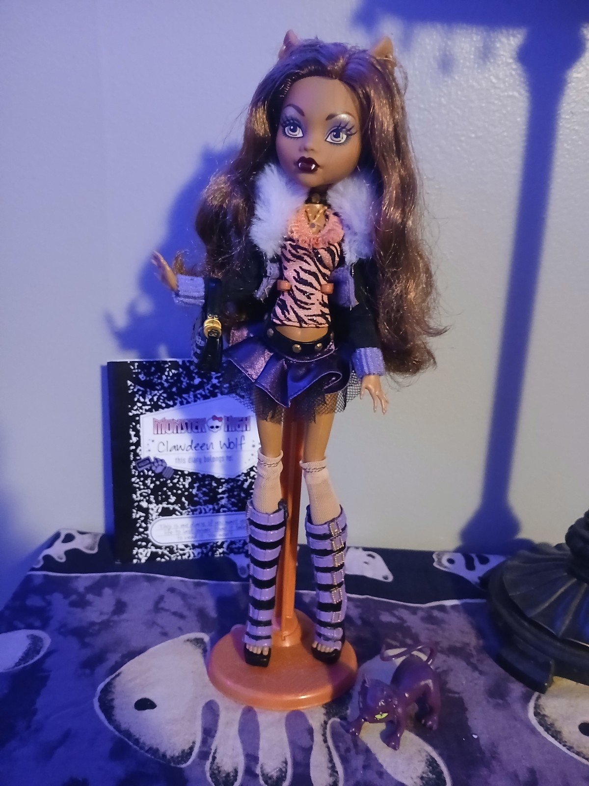 Monster High Clawdeen Wolf Wave 1 Booriginal Creeproduction Doll