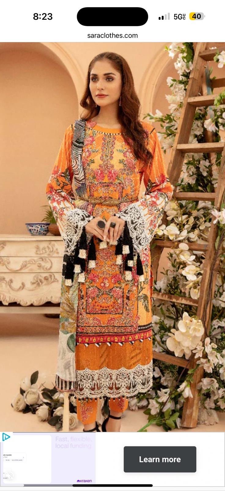 New 3 piece Pakistani dress xl