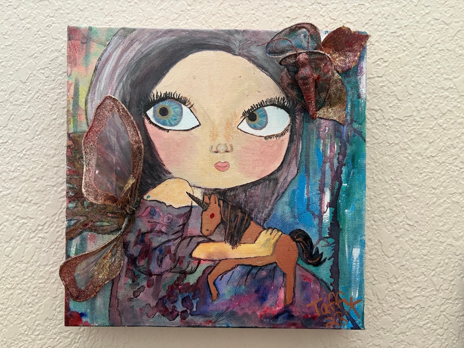 Fairy Finnabair Mixed Media 3D