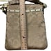 Coach Tan and Gold Crossbody Bag with Long Strap