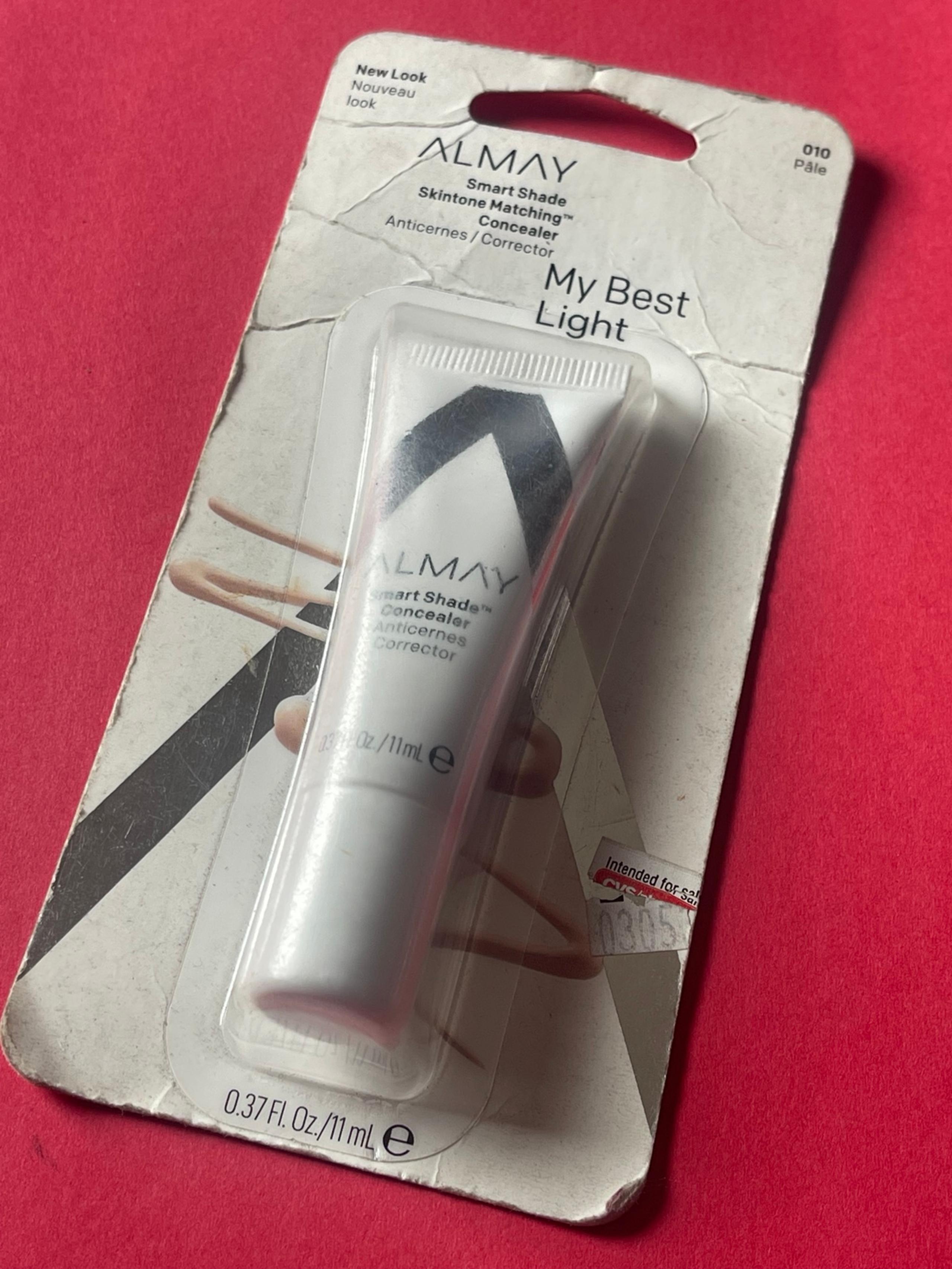 NEW Almay Smart Shade Skintone Matching Concealer | 010 Light Pale