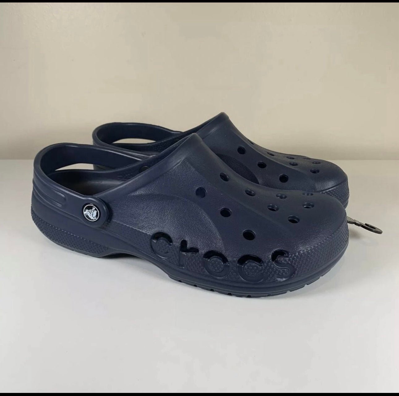 Crocs Unisex's Mens Baya Clogs - Navy