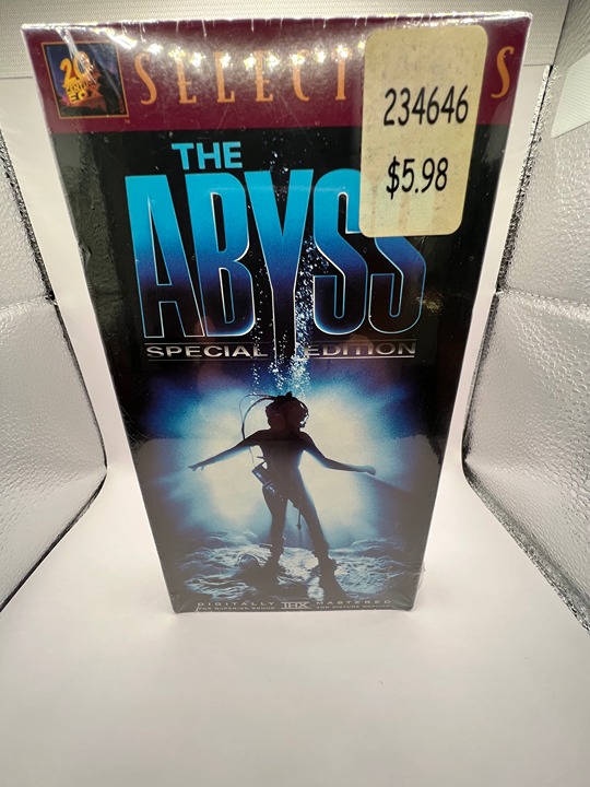 The Abyss VHS - Factory Sealed