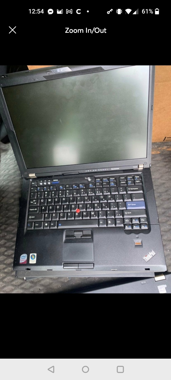 Lenovo ThinkPad E14 Laptop 256 GB in Black