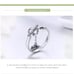 925 Sterling Silver Sparkling Star Ring