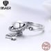 925 Sterling Silver Sparkling Star Ring