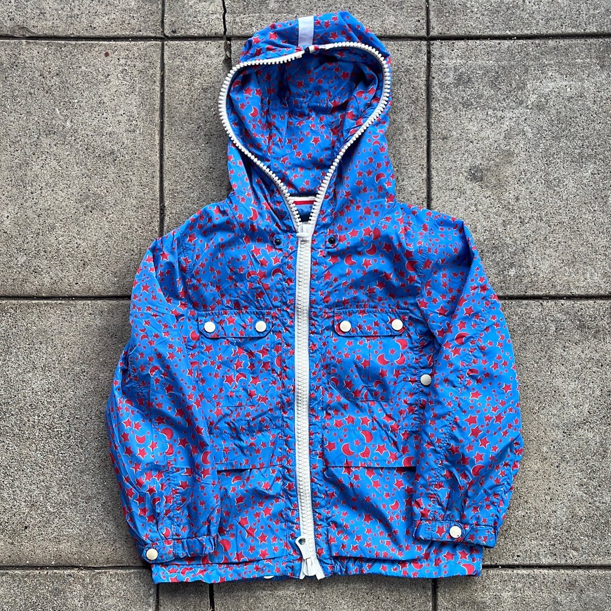 Moncler Stars and Moons Youth Nylon Windbreaker Jacket