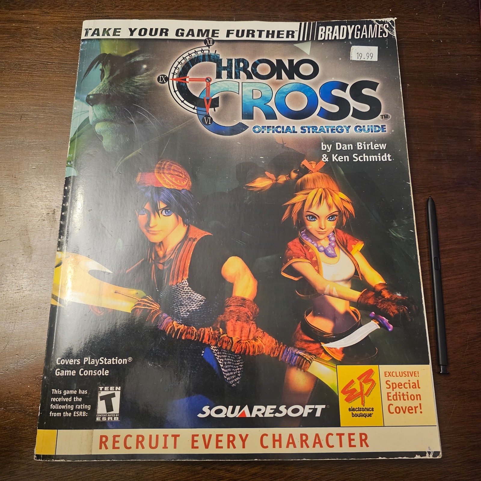 Chrono Cross Official Strategy Guide Brady