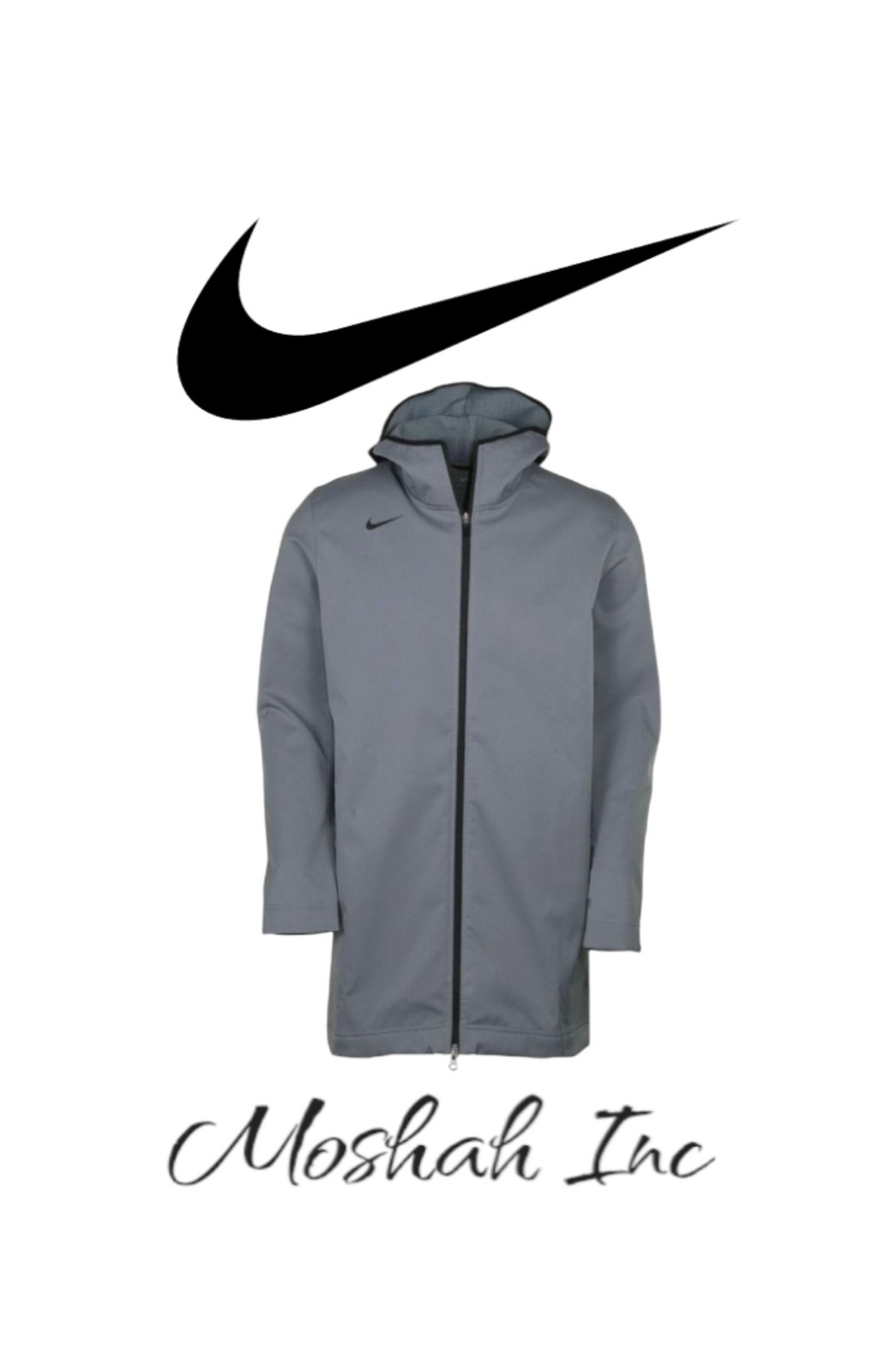 Nike Men's Protect Shield Repel Basketball Jacket (Cool Grey, 2XL)
