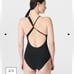Sweaty Betty Fiji Xtra Life Asymmetric Swimsuit Black Womens Size Medium