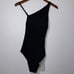 Sweaty Betty Fiji Xtra Life Asymmetric Swimsuit Black Womens Size Medium