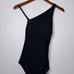 Sweaty Betty Fiji Xtra Life Asymmetric Swimsuit Black Womens Size Medium