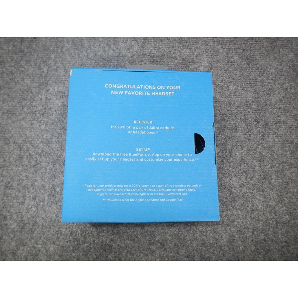 Blue Parrott B250-XTS Wireless Bluetooth Headset for Hands-Free Calling w/ Box