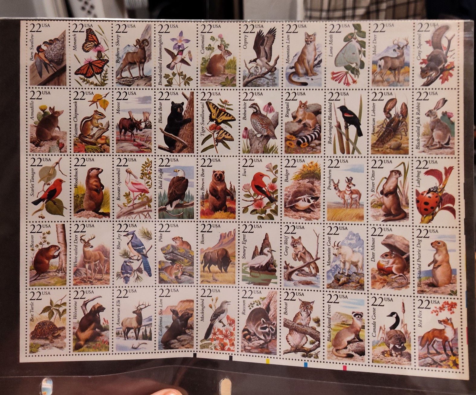 Animals stamps usa