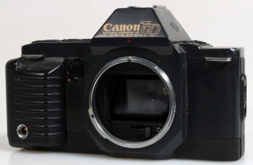 Canon T70 SLR 35mm Film Camera Body