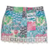 LILLY PULITZER Sea Life Skort Size 4 Multicolor Mini Pockets Venice Lace #80502