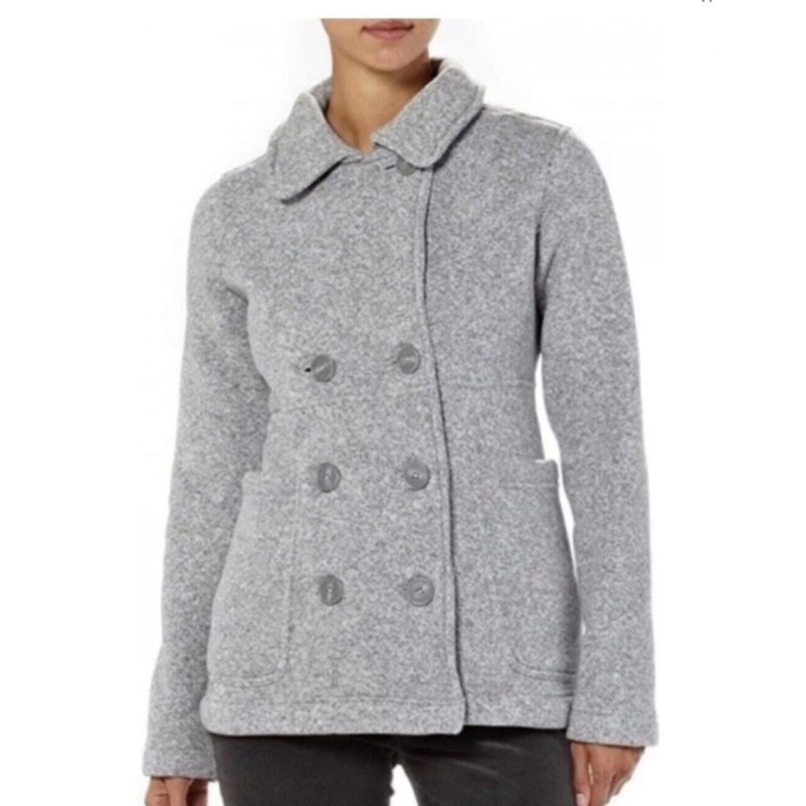 Patagonia Better Sweater Peacoat Double Breasted Jacket Women's Size Small