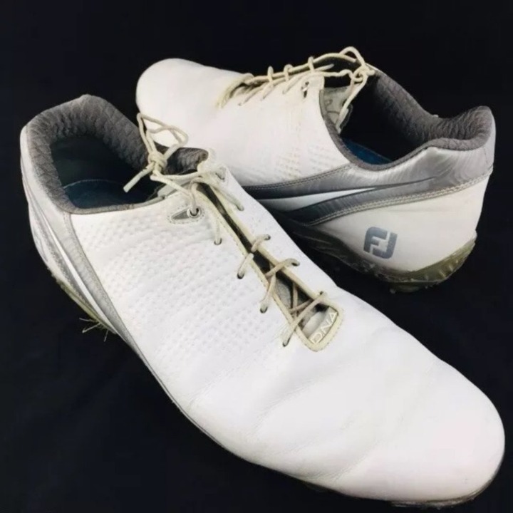 FootJoy DNA 2.0 Golf Shoes White Men 14