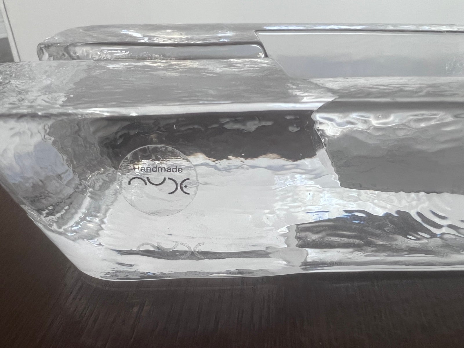 Glass handmade Nude cigar ashtray