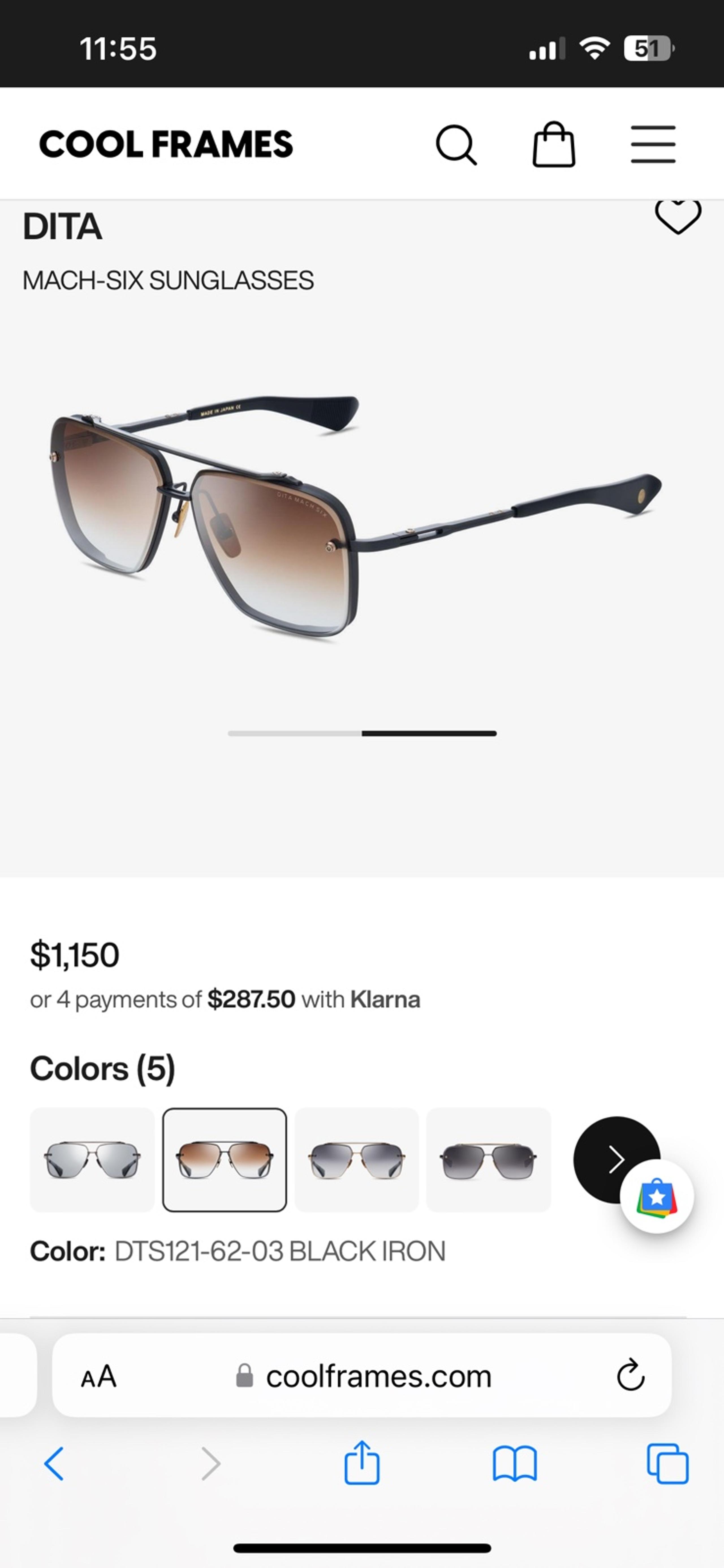 dita polarized sunglasses for men