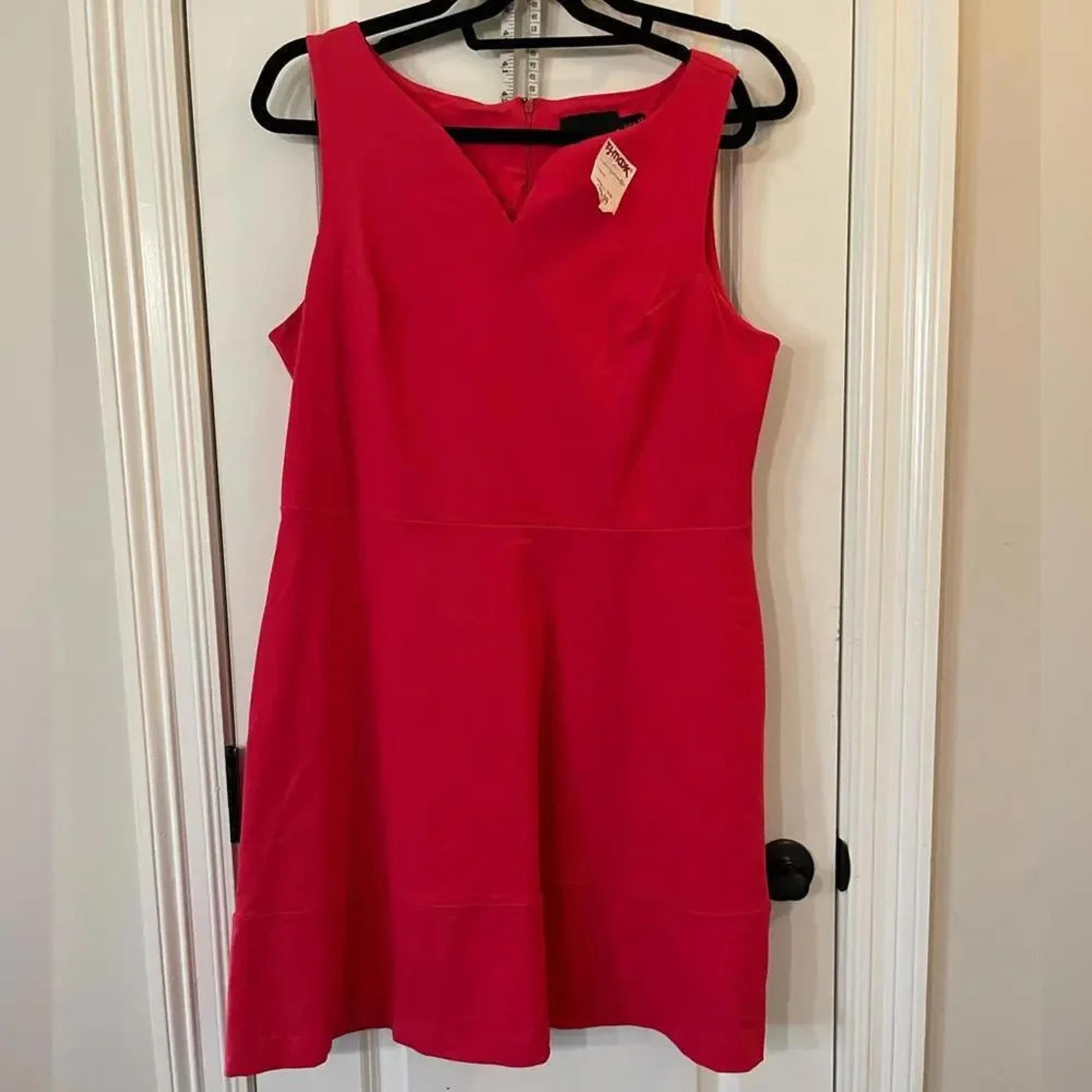 Cynthia Rowley Fit and Flare Red Dress - NWT - 1X