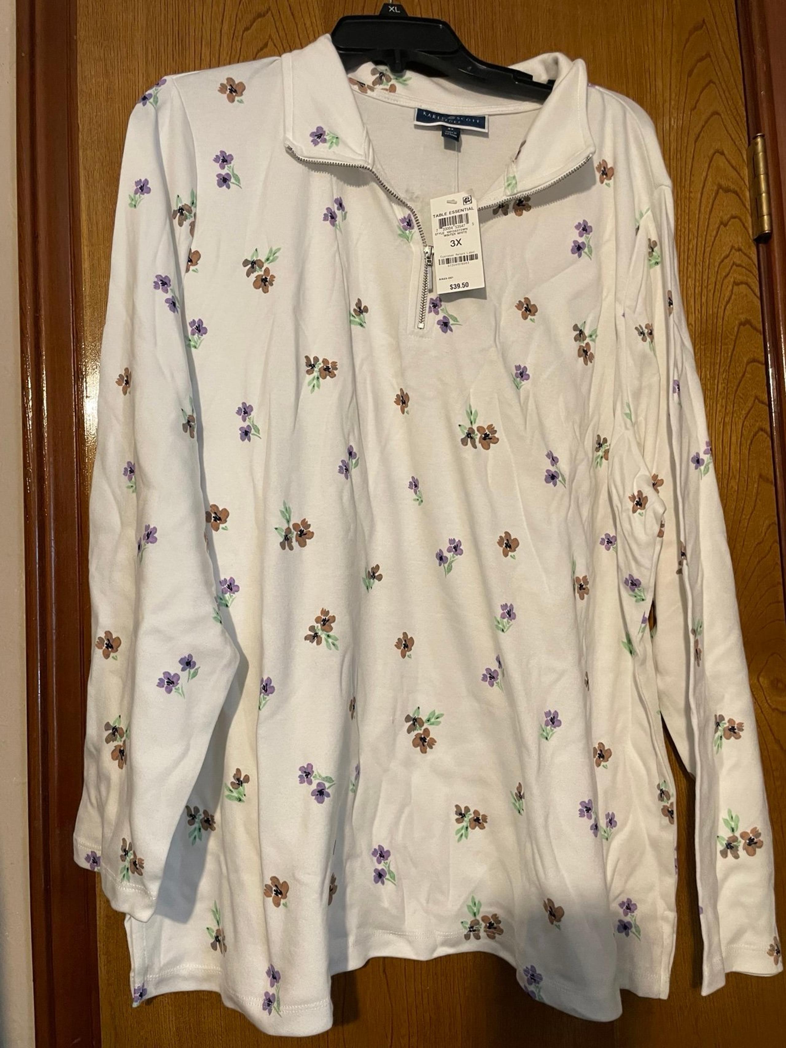 Women’s Plus Size Pullover Top