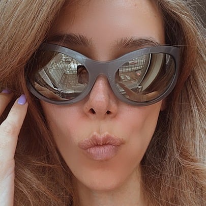 Marc Jacobs MJ 1087/S TRENDY Silver Mirror Cat Eye Sunglasses
