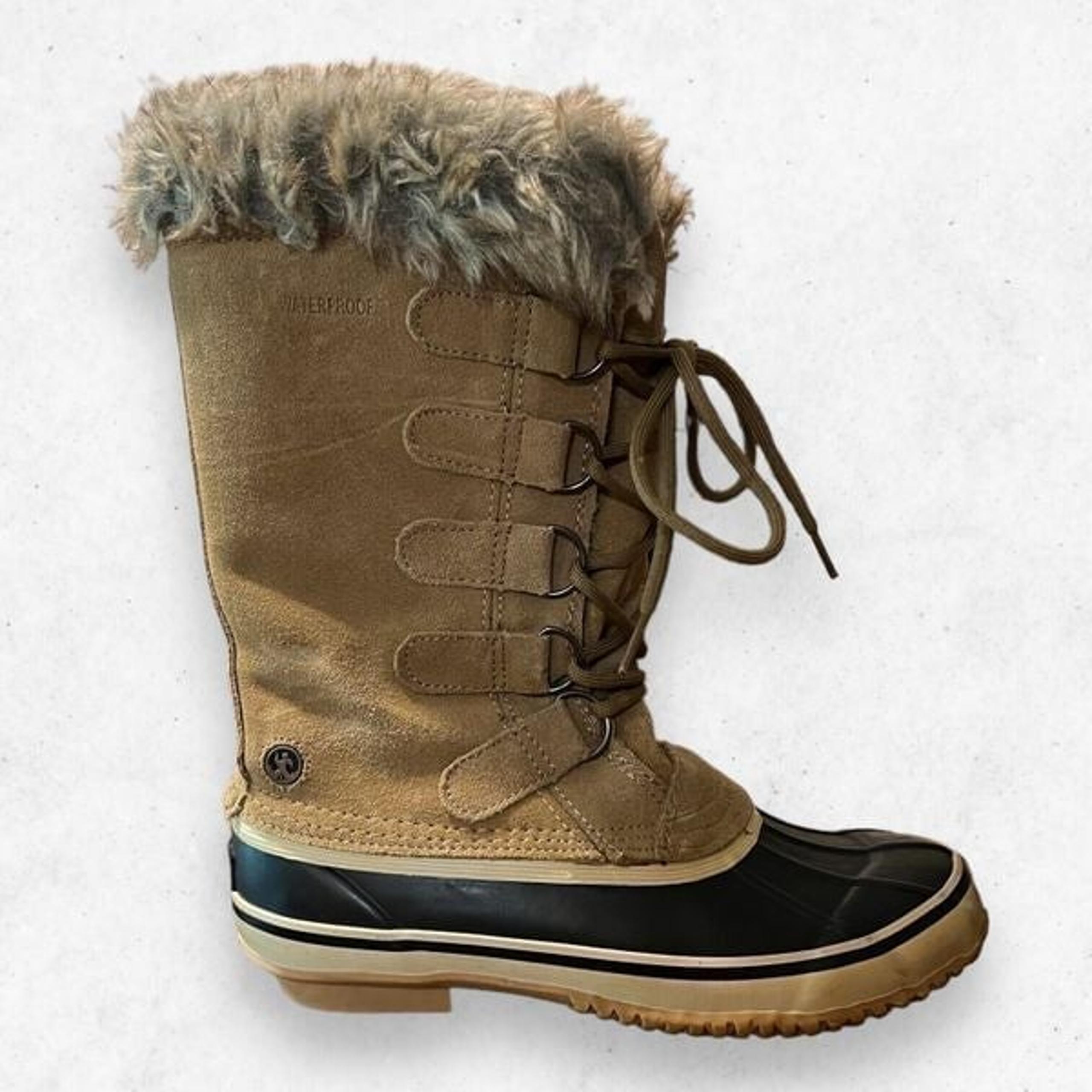 Northside Kathmandu Gingerbread Waterproof Boots Women's Size US 6 3M Thinsulate