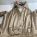 Ser.O.Ya Shea Silk Mini Dress Champagne Cold Shoulder Size Small Nwt