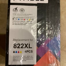 822 XL Ink cartridge refill