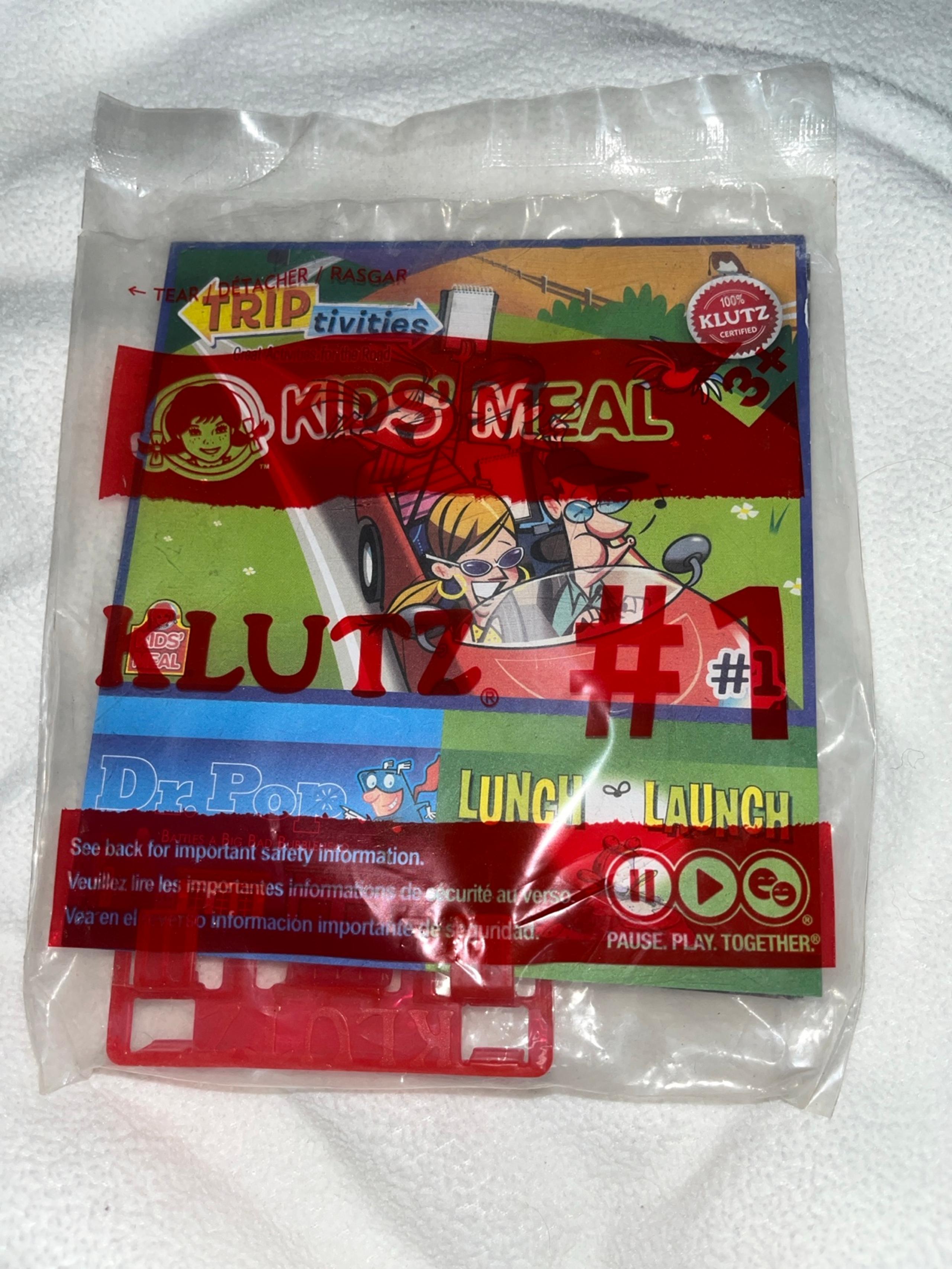 Klutz #1 Trip-tivities Wendy's Kids Meal Toy