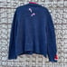 Vintage Y2K Tiara International Jolly Santa Cardigan Sweater Christmas Winter XL