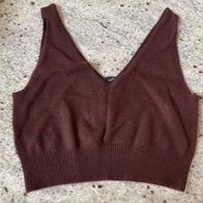 Cashmere Cropped Tank Top from Naadam
