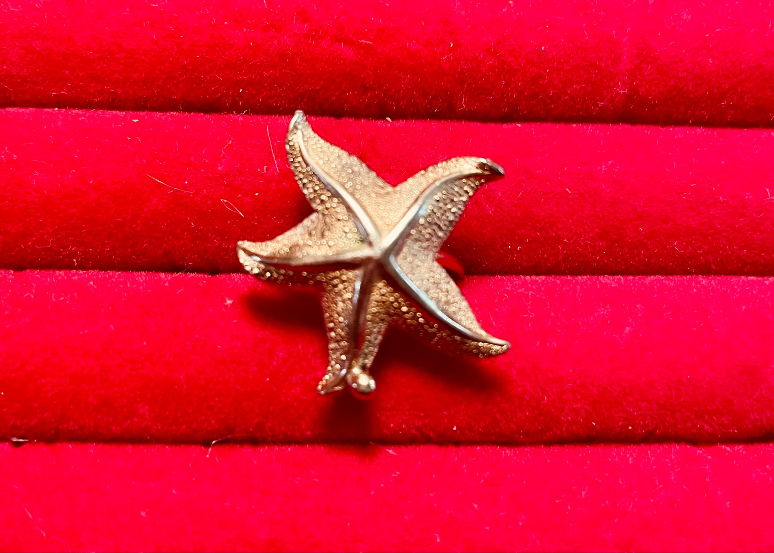 Vintage Giovanni starfish ring