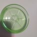 Federal Glass Co. Uranium Glass Coasters - set of 2