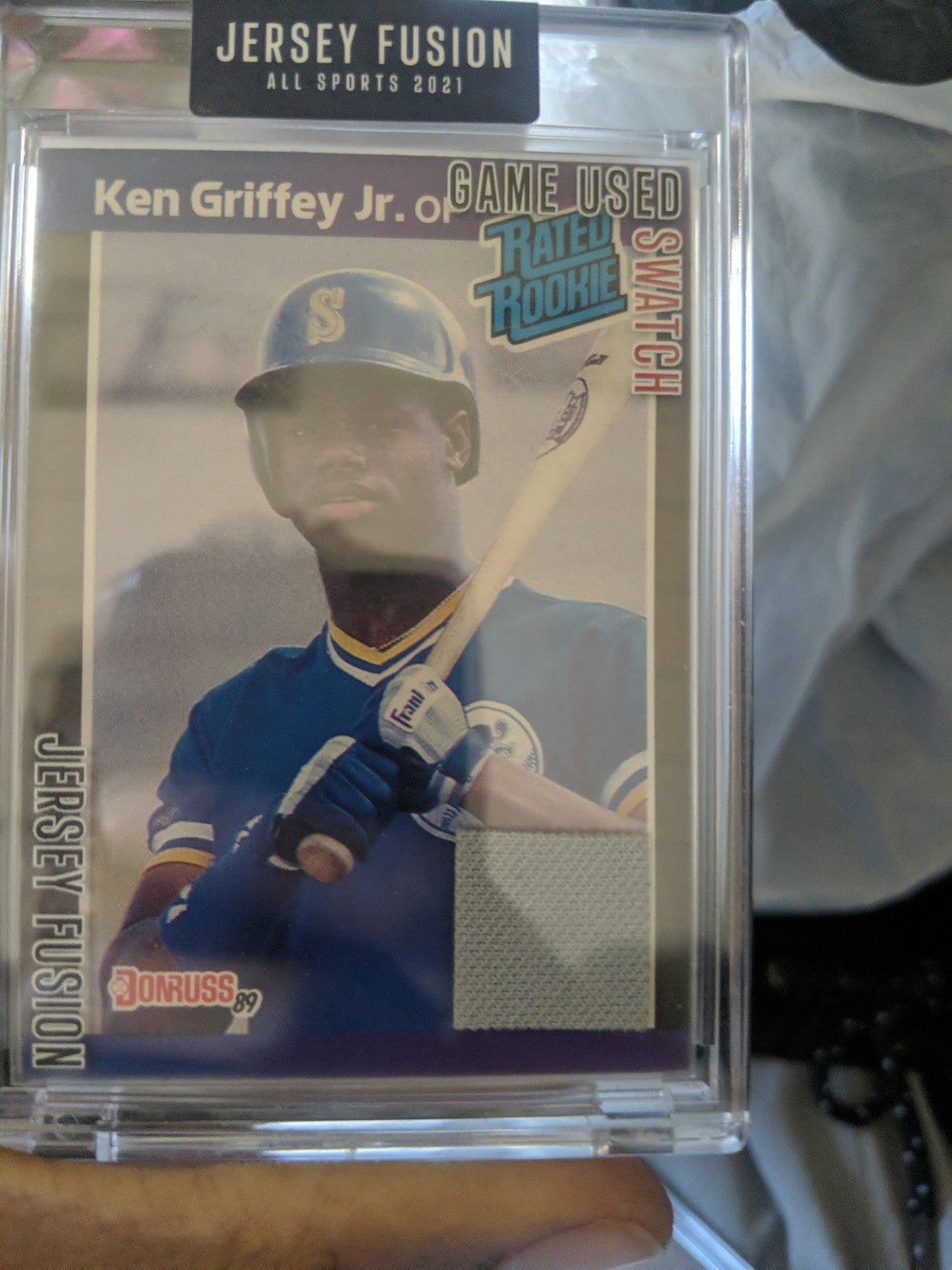 Ken Griffey Jr outfielder rookie card