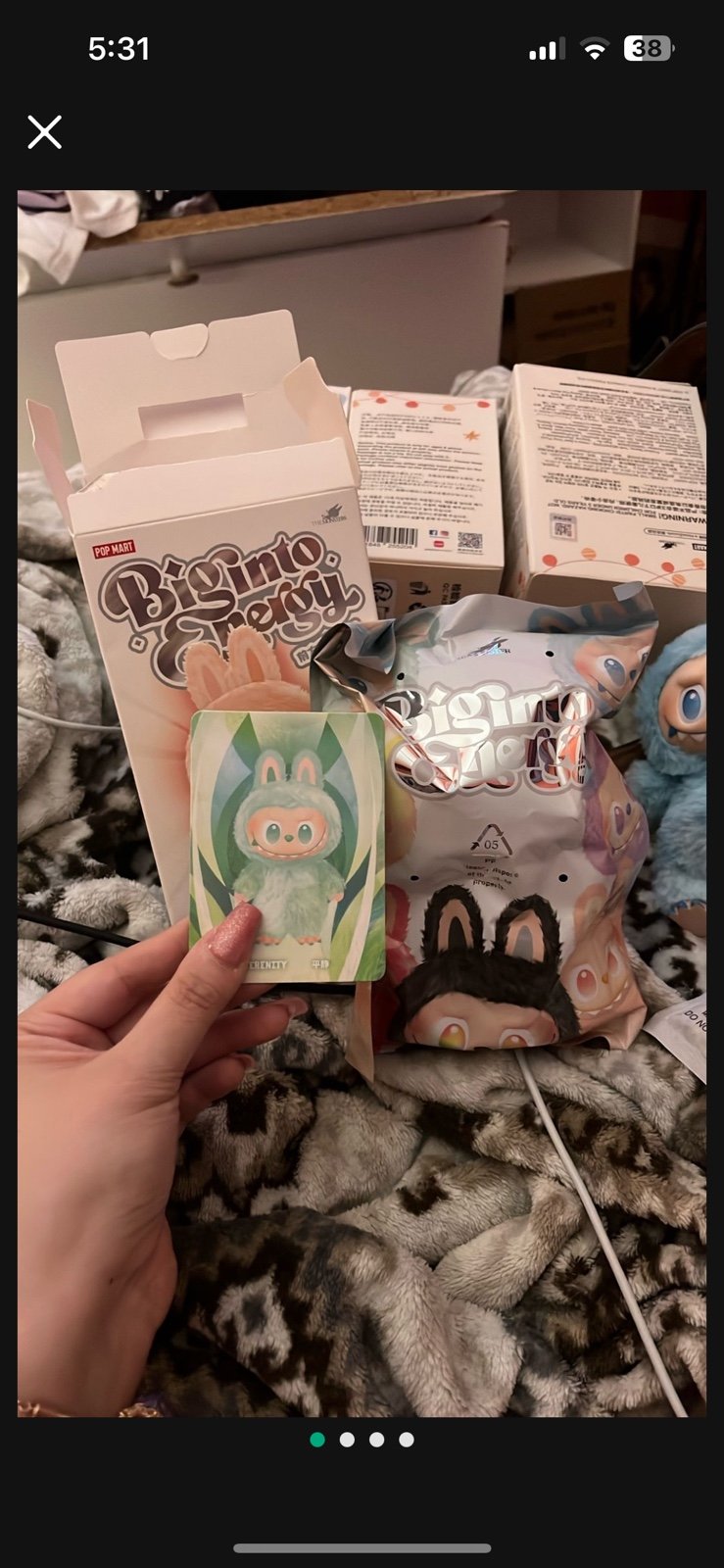 Serenity Big into Energy open box sealed bag