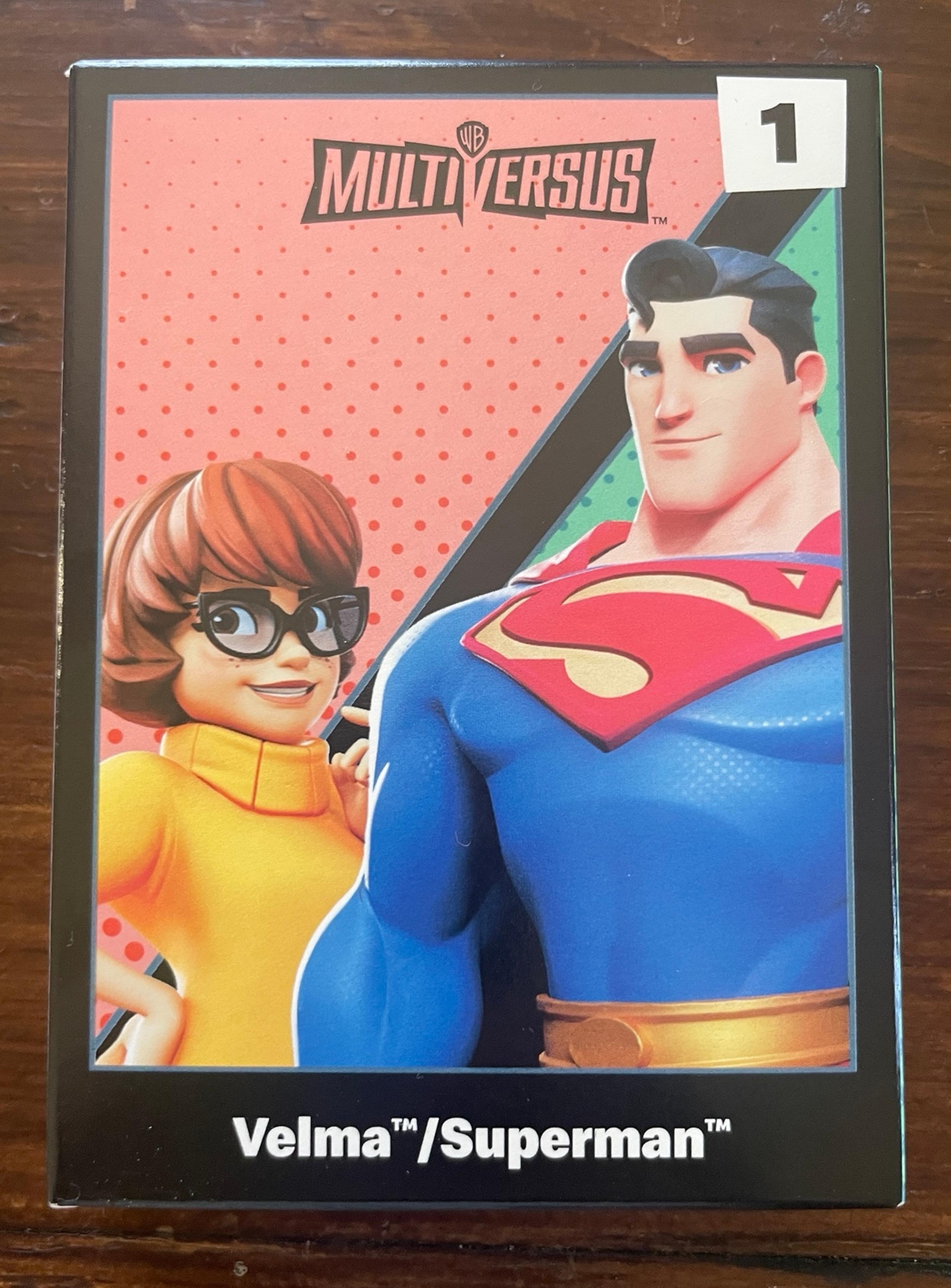 2024 McDonalds MultiVersus #1 Velma/Superman Happy Meal Toy
