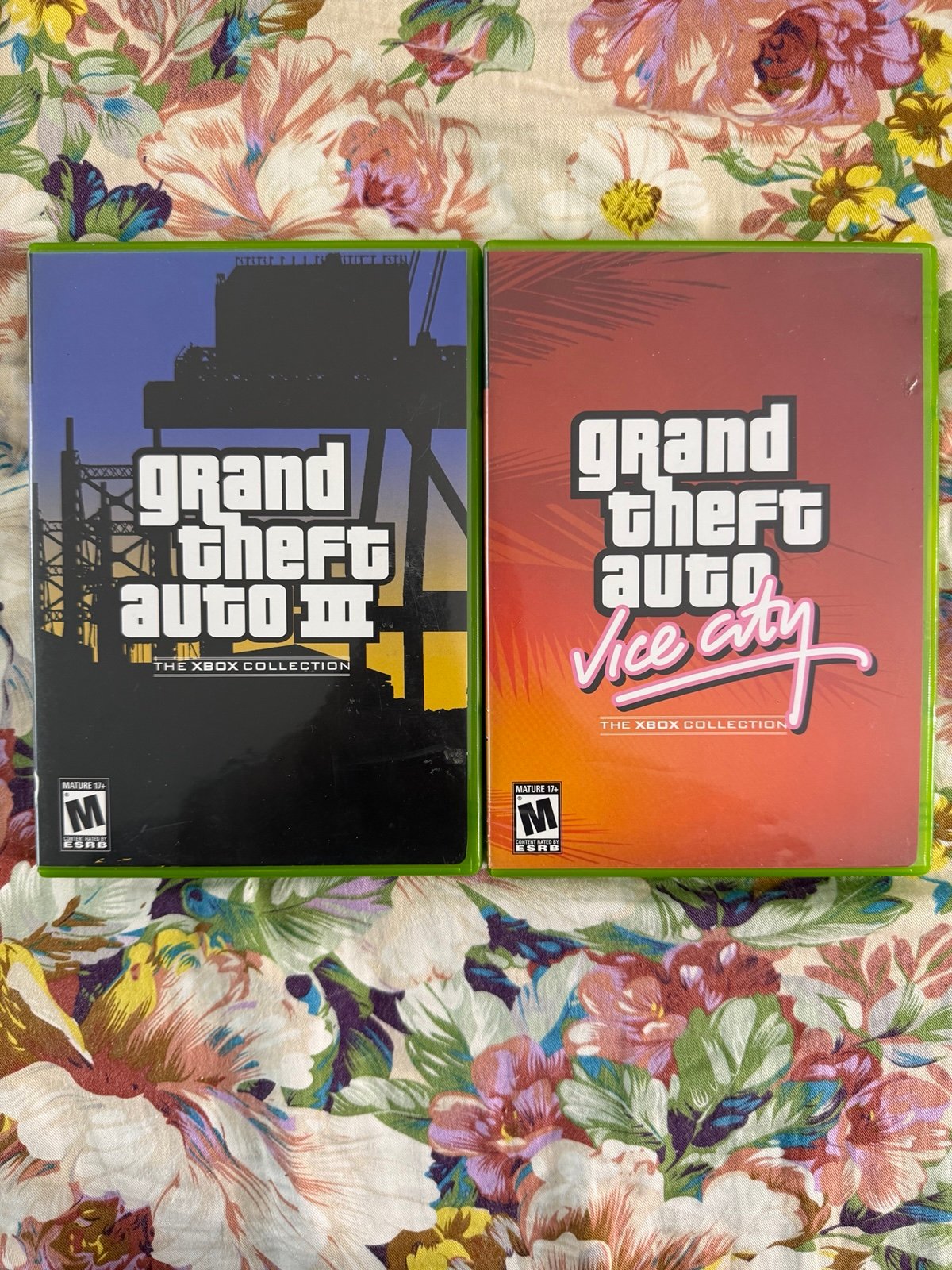 Grand Theft Auto GTA III & Vice City Xbox Bundle Tested With Manuals Open World