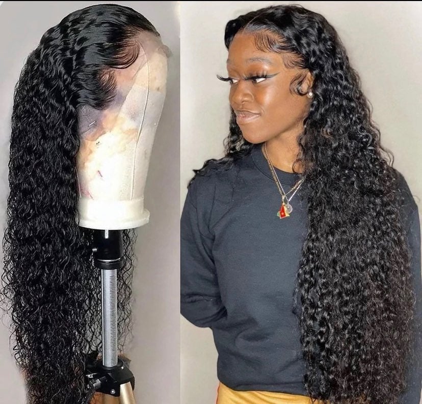 13-4 frontal wig loose deep wave