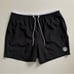 Chubbies Size Large Black The Capes Classic Swim Trunks 5.5” Inseam NWOT